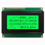 16X4 Character LCD Display Yellow-Green