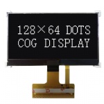 128x64 graphic lcd white on black high contrast for industrial control