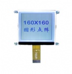 160X160 lcd screen white background with bule character square lcd for juice machine