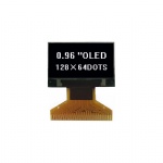 0.96 Inch 128x64 Pixels OLED Display White