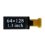 1.3 Inch 64x128 Pixels OLED Display White SH1107 Driver
